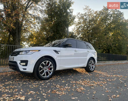 Білий Ленд Ровер Range Rover Sport, об'ємом двигуна 5 л та пробігом 140 тис. км за 34000 $, фото 7 на Automoto.ua