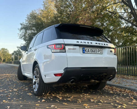 Білий Ленд Ровер Range Rover Sport, об'ємом двигуна 5 л та пробігом 140 тис. км за 34000 $, фото 5 на Automoto.ua