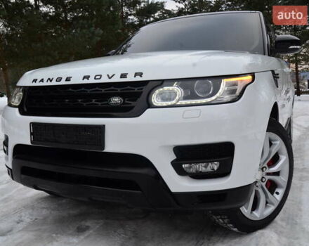 Белый Ленд Ровер Рендж Ровер Спорт, объемом двигателя 3 л и пробегом 132 тыс. км за 28350 $, фото 1 на Automoto.ua