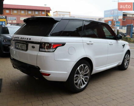 Білий Ленд Ровер Range Rover Sport, об'ємом двигуна 5 л та пробігом 123 тис. км за 29900 $, фото 2 на Automoto.ua