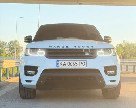 Білий Ленд Ровер Range Rover Sport, об'ємом двигуна 5 л та пробігом 158 тис. км за 30000 $, фото 12 на Automoto.ua