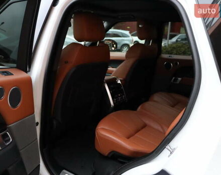 Білий Ленд Ровер Range Rover Sport, об'ємом двигуна 5 л та пробігом 123 тис. км за 29900 $, фото 36 на Automoto.ua