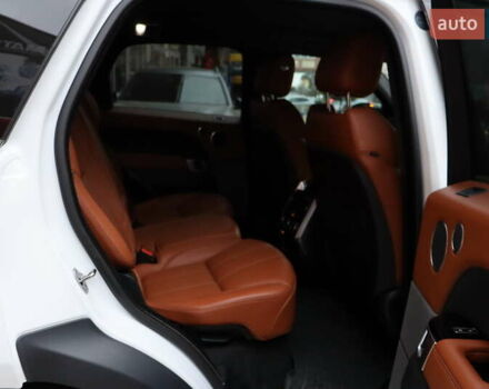 Білий Ленд Ровер Range Rover Sport, об'ємом двигуна 5 л та пробігом 123 тис. км за 29900 $, фото 42 на Automoto.ua