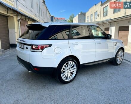 Білий Ленд Ровер Range Rover Sport, об'ємом двигуна 3 л та пробігом 178 тис. км за 21500 $, фото 3 на Automoto.ua