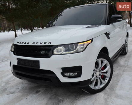Белый Ленд Ровер Рендж Ровер Спорт, объемом двигателя 3 л и пробегом 132 тыс. км за 28350 $, фото 6 на Automoto.ua