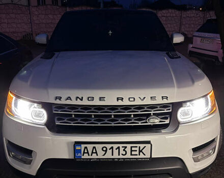 Белый Ленд Ровер Рендж Ровер Спорт, объемом двигателя 2.99 л и пробегом 162 тыс. км за 32000 $, фото 4 на Automoto.ua