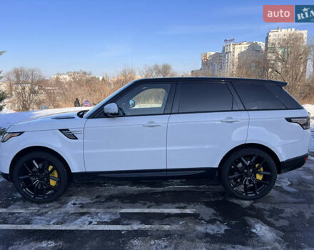 Белый Ленд Ровер Рендж Ровер Спорт, объемом двигателя 3 л и пробегом 186 тыс. км за 25500 $, фото 2 на Automoto.ua