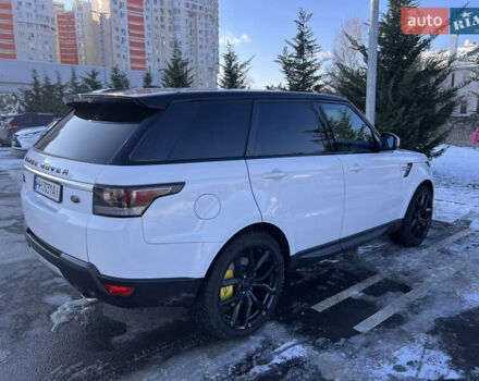Белый Ленд Ровер Рендж Ровер Спорт, объемом двигателя 3 л и пробегом 186 тыс. км за 25500 $, фото 3 на Automoto.ua