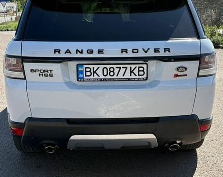 Білий Ленд Ровер Range Rover Sport, об'ємом двигуна 3 л та пробігом 215 тис. км за 22800 $, фото 17 на Automoto.ua