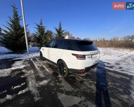 Белый Ленд Ровер Рендж Ровер Спорт, объемом двигателя 3 л и пробегом 186 тыс. км за 25500 $, фото 10 на Automoto.ua