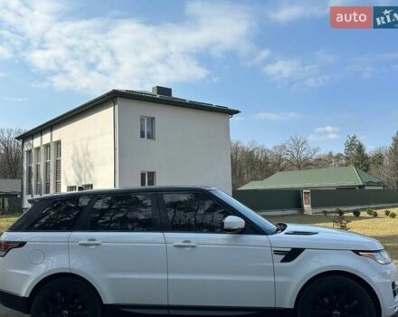 Белый Ленд Ровер Рендж Ровер Спорт, объемом двигателя 3 л и пробегом 195 тыс. км за 20800 $, фото 6 на Automoto.ua