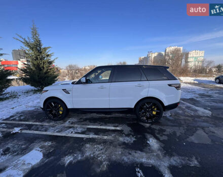 Белый Ленд Ровер Рендж Ровер Спорт, объемом двигателя 3 л и пробегом 186 тыс. км за 25500 $, фото 6 на Automoto.ua