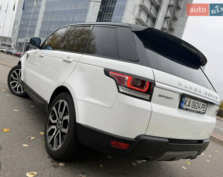 Білий Ленд Ровер Range Rover Sport, об'ємом двигуна 3 л та пробігом 97 тис. км за 33700 $, фото 5 на Automoto.ua