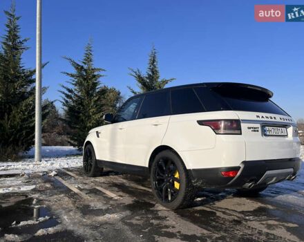 Белый Ленд Ровер Рендж Ровер Спорт, объемом двигателя 3 л и пробегом 186 тыс. км за 25500 $, фото 8 на Automoto.ua