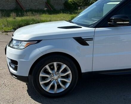 Білий Ленд Ровер Range Rover Sport, об'ємом двигуна 3 л та пробігом 215 тис. км за 22800 $, фото 13 на Automoto.ua