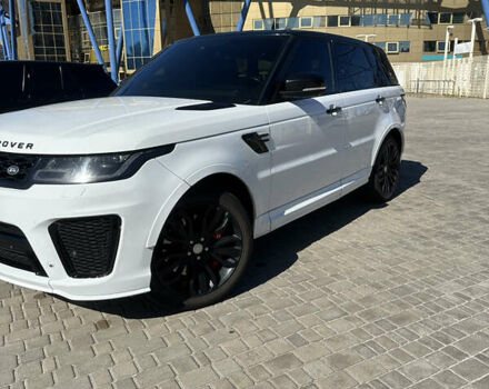 Білий Ленд Ровер Range Rover Sport, об'ємом двигуна 3 л та пробігом 170 тис. км за 27800 $, фото 5 на Automoto.ua