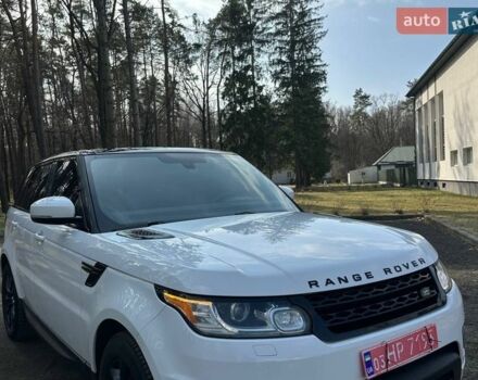 Белый Ленд Ровер Рендж Ровер Спорт, объемом двигателя 3 л и пробегом 195 тыс. км за 20800 $, фото 1 на Automoto.ua