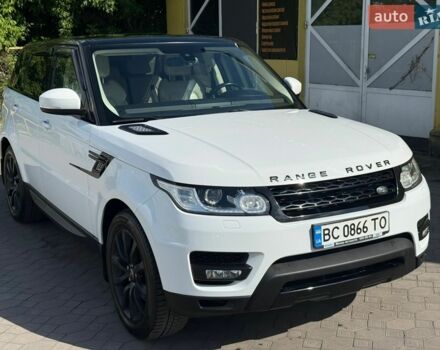 Білий Ленд Ровер Range Rover Sport, об'ємом двигуна 3 л та пробігом 171 тис. км за 22500 $, фото 4 на Automoto.ua
