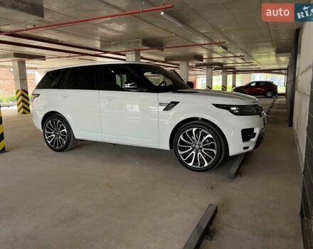Білий Ленд Ровер Range Rover Sport, об'ємом двигуна 3 л та пробігом 126 тис. км за 29500 $, фото 19 на Automoto.ua