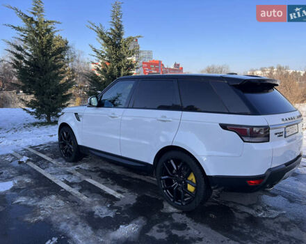 Белый Ленд Ровер Рендж Ровер Спорт, объемом двигателя 3 л и пробегом 186 тыс. км за 25500 $, фото 5 на Automoto.ua