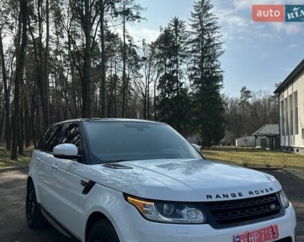 Белый Ленд Ровер Рендж Ровер Спорт, объемом двигателя 3 л и пробегом 195 тыс. км за 20800 $, фото 4 на Automoto.ua