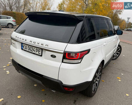 Білий Ленд Ровер Range Rover Sport, об'ємом двигуна 3 л та пробігом 97 тис. км за 33700 $, фото 6 на Automoto.ua