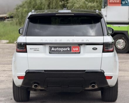 Білий Ленд Ровер Range Rover Sport, об'ємом двигуна 3 л та пробігом 194 тис. км за 22490 $, фото 5 на Automoto.ua