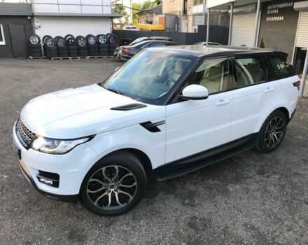 Білий Ленд Ровер Range Rover Sport, об'ємом двигуна 3 л та пробігом 80 тис. км за 51500 $, фото 7 на Automoto.ua