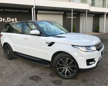 Білий Ленд Ровер Range Rover Sport, об'ємом двигуна 3 л та пробігом 80 тис. км за 51500 $, фото 15 на Automoto.ua