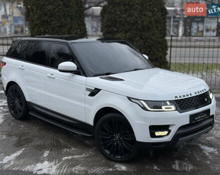 Белый Ленд Ровер Рендж Ровер Спорт, объемом двигателя 3 л и пробегом 187 тыс. км за 28500 $, фото 13 на Automoto.ua