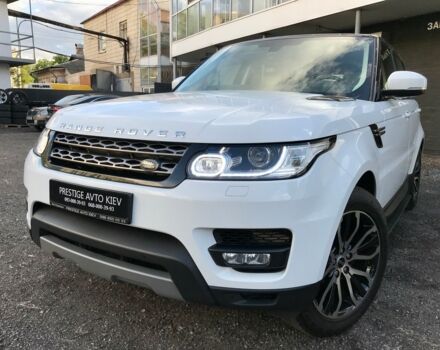 Білий Ленд Ровер Range Rover Sport, об'ємом двигуна 3 л та пробігом 80 тис. км за 51500 $, фото 12 на Automoto.ua