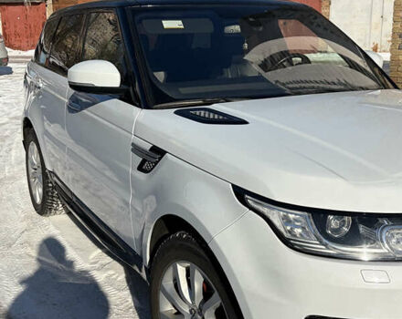 Білий Ленд Ровер Range Rover Sport, об'ємом двигуна 3 л та пробігом 147 тис. км за 23500 $, фото 3 на Automoto.ua