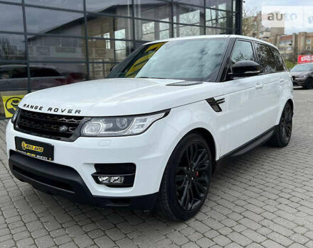 Білий Ленд Ровер Range Rover Sport, об'ємом двигуна 3 л та пробігом 100 тис. км за 37500 $, фото 6 на Automoto.ua