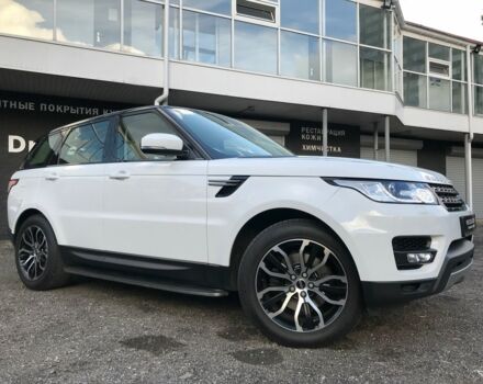 Білий Ленд Ровер Range Rover Sport, об'ємом двигуна 3 л та пробігом 80 тис. км за 51500 $, фото 14 на Automoto.ua