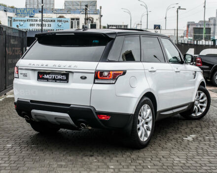 Білий Ленд Ровер Range Rover Sport, об'ємом двигуна 3 л та пробігом 81 тис. км за 55000 $, фото 10 на Automoto.ua