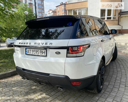 Білий Ленд Ровер Range Rover Sport, об'ємом двигуна 3 л та пробігом 126 тис. км за 37500 $, фото 7 на Automoto.ua