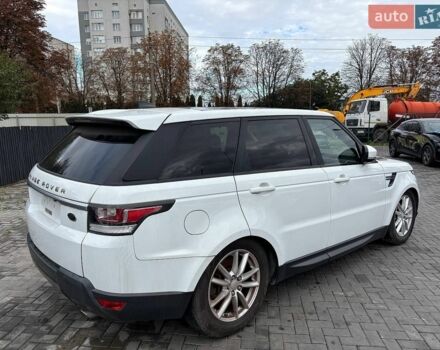 Білий Ленд Ровер Range Rover Sport, об'ємом двигуна 3 л та пробігом 190 тис. км за 10800 $, фото 4 на Automoto.ua