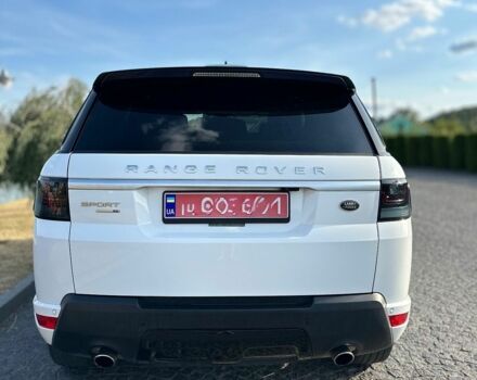 Білий Ленд Ровер Range Rover Sport, об'ємом двигуна 3 л та пробігом 112 тис. км за 25999 $, фото 18 на Automoto.ua