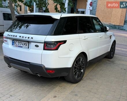 Білий Ленд Ровер Range Rover Sport, об'ємом двигуна 2.99 л та пробігом 130 тис. км за 28750 $, фото 12 на Automoto.ua