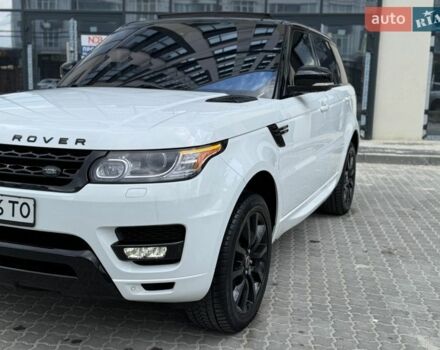 Белый Ленд Ровер Рендж Ровер Спорт, объемом двигателя 3 л и пробегом 130 тыс. км за 26500 $, фото 5 на Automoto.ua