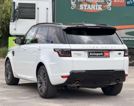 Білий Ленд Ровер Range Rover Sport, об'ємом двигуна 3 л та пробігом 194 тис. км за 22490 $, фото 6 на Automoto.ua