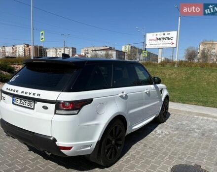 Белый Ленд Ровер Рендж Ровер Спорт, объемом двигателя 2.99 л и пробегом 118 тыс. км за 35000 $, фото 3 на Automoto.ua