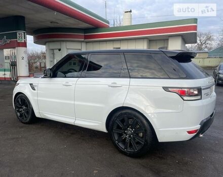 Білий Ленд Ровер Range Rover Sport, об'ємом двигуна 3 л та пробігом 140 тис. км за 42850 $, фото 5 на Automoto.ua