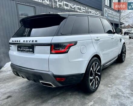 Білий Ленд Ровер Range Rover Sport, об'ємом двигуна 3 л та пробігом 179 тис. км за 34900 $, фото 10 на Automoto.ua
