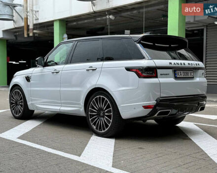 Белый Ленд Ровер Рендж Ровер Спорт, объемом двигателя 3 л и пробегом 93 тыс. км за 39500 $, фото 1 на Automoto.ua