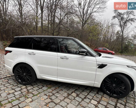 Белый Ленд Ровер Рендж Ровер Спорт, объемом двигателя 5 л и пробегом 100 тыс. км за 62990 $, фото 9 на Automoto.ua