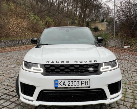 Белый Ленд Ровер Рендж Ровер Спорт, объемом двигателя 5 л и пробегом 100 тыс. км за 62990 $, фото 4 на Automoto.ua