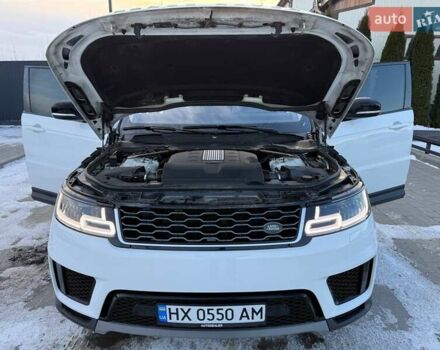 Білий Ленд Ровер Range Rover Sport, об'ємом двигуна 3 л та пробігом 142 тис. км за 34900 $, фото 10 на Automoto.ua