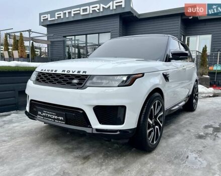 Білий Ленд Ровер Range Rover Sport, об'ємом двигуна 3 л та пробігом 179 тис. км за 34900 $, фото 4 на Automoto.ua