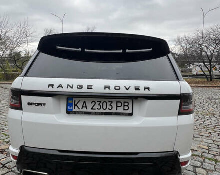 Белый Ленд Ровер Рендж Ровер Спорт, объемом двигателя 5 л и пробегом 100 тыс. км за 58000 $, фото 12 на Automoto.ua